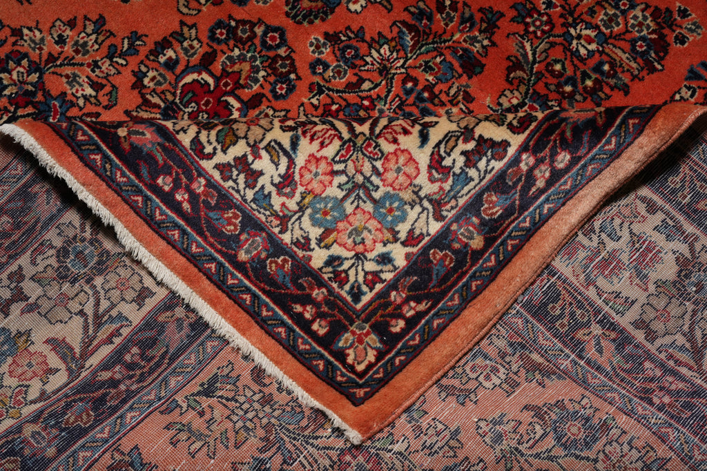 6.9 x 10 Persian Sarouk Rug 81821