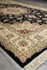 Load image into Gallery viewer, 5.9 x 8.9 Quality Wool And Silk Tabriz Rug Fancy Black #PIX-10568