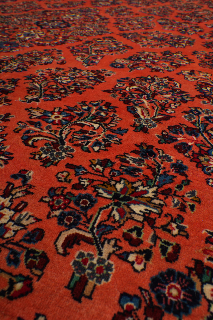 6.9 x 10 Persian Sarouk Rug 81821