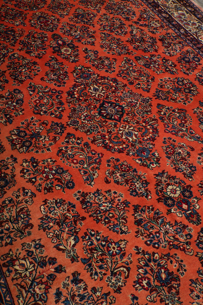 6.9 x 10 Persian Sarouk Rug 81821