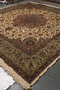 Load image into Gallery viewer, 12 x 12.7 Square Rare One of A Kind Authentic Fine Signed Persian Tabriz Rug Iran 400 KPSI  #B-79567