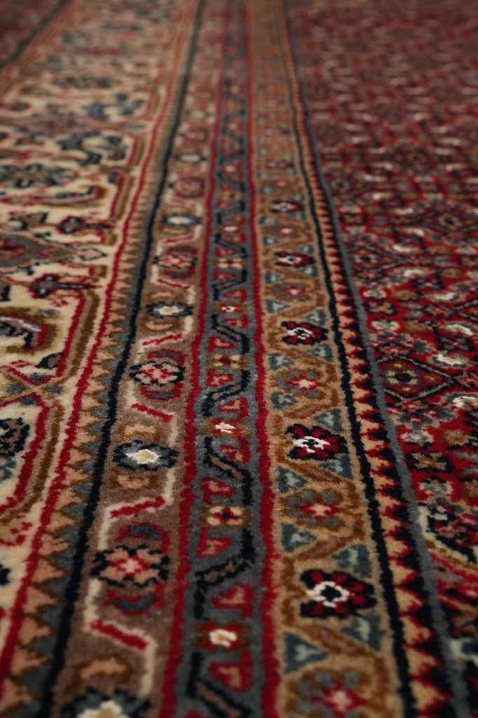 6.8 x 10 Nice Hand-knotted Rug Quality Wool and Silk Lustrous Dense Pile #PIX-10151