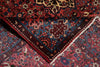 Load image into Gallery viewer, 6.8 x 6.8 Red Fine Persian Lilihan Sarouk Rug 72382