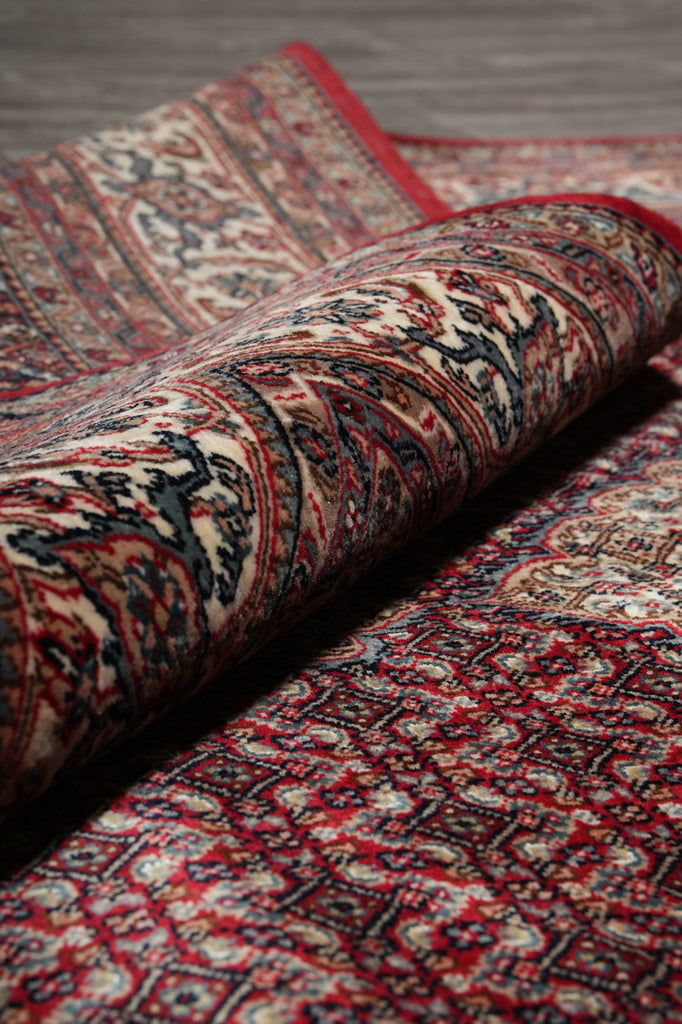 6.6 x 10 Quality Wool and Silk Mahi Tabriz Rug NEW Hand-Knotted #10116