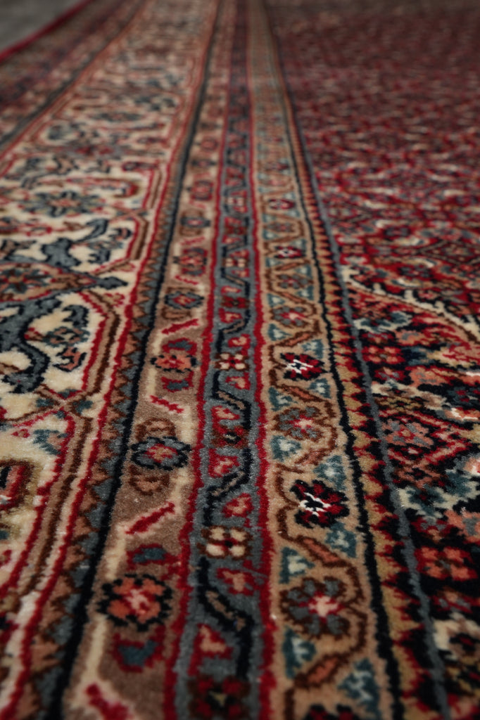 6.6 x 10 Quality Wool and Silk Mahi Tabriz Rug NEW Hand-Knotted #10116