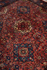 Load image into Gallery viewer, 6.8 x 6.8 Red Fine Persian Lilihan Sarouk Rug 72382