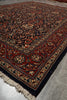 Load image into Gallery viewer, 7.3 x 10 Navy Blue Fine Persian Sarouk Rug Kork Wool 72335