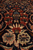 Load image into Gallery viewer, 7.3 x 10 Navy Blue Fine Persian Sarouk Rug Kork Wool 72335