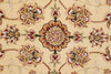 Load image into Gallery viewer, 5 x 5 Round Wool and Silk High Quality Handmade Elegant Rug #F-4215