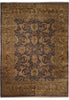 Load image into Gallery viewer, 11.6 x 15.3 Quality Wool Jaipur Rug Slate Blue Gold Sale 