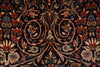 Load image into Gallery viewer, 7.3 x 10 Navy Blue Fine Persian Sarouk Rug Kork Wool 72335