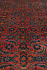 Load image into Gallery viewer, 7 x 10 Pinkish Wool Persian Herati Lilihan Rug 72736