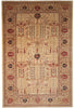 Load image into Gallery viewer, 12 x 17.6 Beige Gold Zigler Chobi Peshawar Quality Large Rug