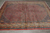Load image into Gallery viewer, 7 x 10 Pinkish Wool Persian Herati Lilihan Rug 72736