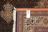 Load image into Gallery viewer, 6.5 x 10 Authentic Persian Tabriz Mahi Rug Wool and Silk Handmade Iran #F-4218
