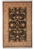 Load image into Gallery viewer, 6 x 9 Hand-Knotted Agra Rug Black #PIX-16678
