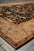 Load image into Gallery viewer, 6 x 9 Hand-Knotted Agra Rug Black #PIX-16678