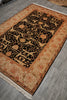 Load image into Gallery viewer, 6 x 9 Hand-Knotted Agra Rug Black #PIX-16678