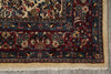 Load image into Gallery viewer, 7 x 7.4 Ivory Fine Persian Sarouk Rug 72381