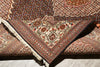 Load image into Gallery viewer, 6.7 x 9.9 Genuine Persian Tabriz Mahi Rug Wool and Silk Handmade Iran #F-4219