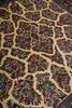 Load image into Gallery viewer, 7 x 7.4 Ivory Fine Persian Sarouk Rug 72381