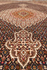 Load image into Gallery viewer, 6.7 x 9.9 Genuine Persian Tabriz Mahi Rug Wool and Silk Handmade Iran #F-4219