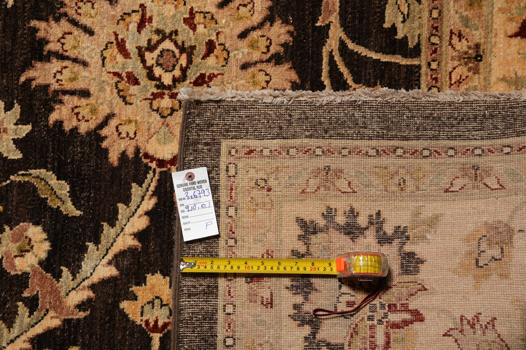 10 x 10 Feet Square Chobi Peshawar Rug Feet Square #PIX-6793