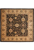 Load image into Gallery viewer, 9.10 x 10.1 Feet Square Chobi Peshawar Rug Feet Square