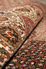 Load image into Gallery viewer, 6.7 x 10 Black Authentic Persian Mahi Tabriz Handmade Wool and Silk Rug #F-4220