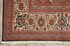 Load image into Gallery viewer, 6.7 x 10 Black Authentic Persian Mahi Tabriz Handmade Wool and Silk Rug #F-4220
