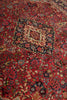 Load image into Gallery viewer, 7 x 9.4 Soft Tomato Red Persian Qom Sarouk Rug 72756