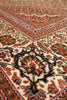 Load image into Gallery viewer, 6.7 x 10 Black Authentic Persian Mahi Tabriz Handmade Wool and Silk Rug #F-4220