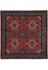 Load image into Gallery viewer, 7 x 7 Dull Red Fine Persian Bakhtiari Rug #B-72424