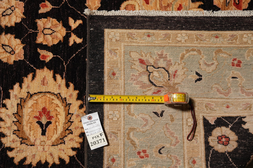 6 x 17.7 Gallery Size Wide Runner Organic Wool #PIX-20371