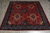 Load image into Gallery viewer, 7 x 7 Dull Red Fine Persian Bakhtiari Rug #B-72424