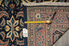 Load image into Gallery viewer, 6.7 x 6.9 Navy Blue Fine Persian Sarouk Rug 72346