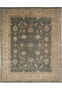 Load image into Gallery viewer, 12 x 14.5 Green Quality Agra Rug Finer Weave Natural Wool