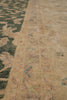 Load image into Gallery viewer, 12 x 14.5 Green Quality Agra Rug Finer Weave Natural Wool #B-78927