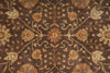 Load image into Gallery viewer, 6 x 9 Brown Natural Wool Chobi Peshawar Ziglar Rug #B-74071