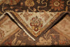 Load image into Gallery viewer, 6 x 9 Brown Natural Wool Chobi Peshawar Ziglar Rug #B-74071