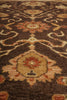 Load image into Gallery viewer, 6 x 9 Brown Natural Wool Chobi Peshawar Ziglar Rug #B-74071
