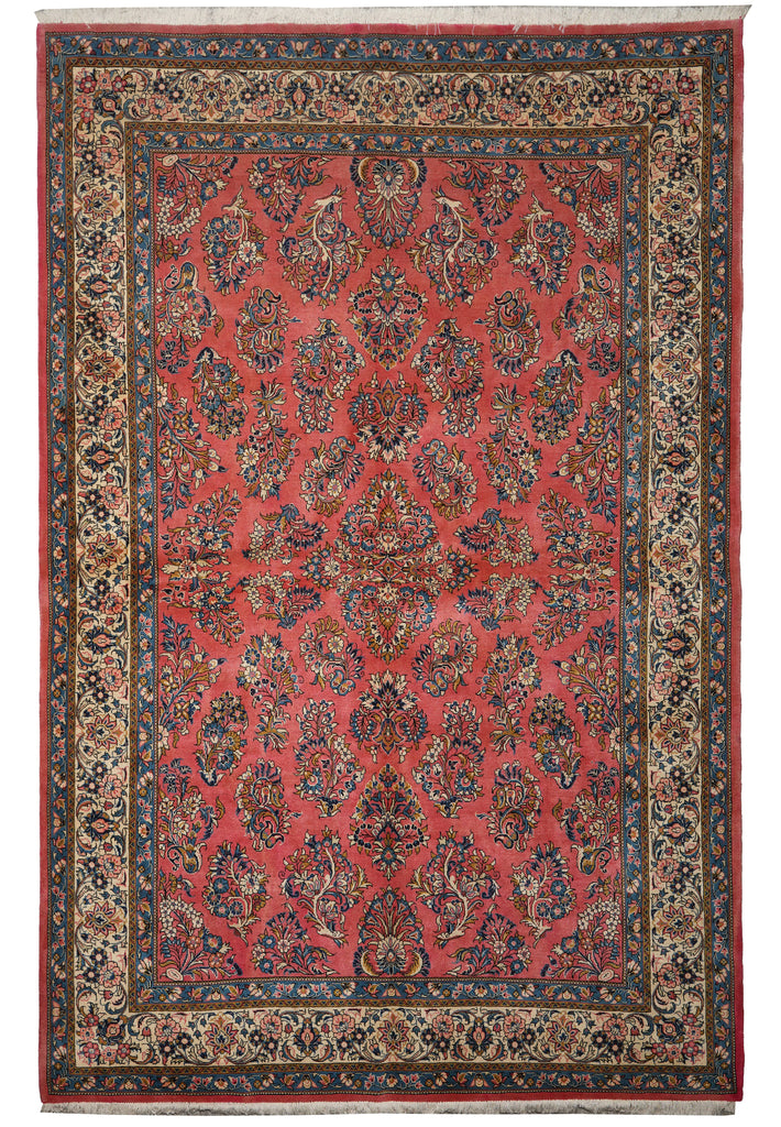 7.3 x 11 Fine Persian Sarouk Rug 72759