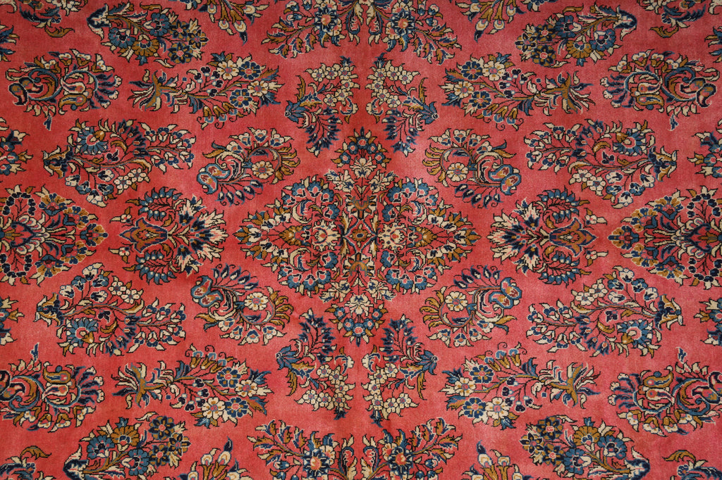 7.3 x 11 Fine Persian Sarouk Rug 72759
