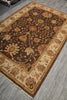 Load image into Gallery viewer, 6 x 9 Brown Natural Wool Chobi Peshawar Ziglar Rug #B-74071