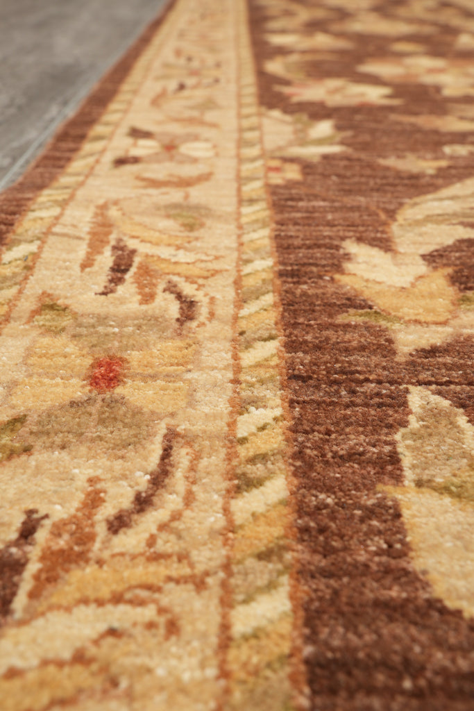 2.7 x 12 Feet Runner Ghazni Wool Zigler Rug #F-4223