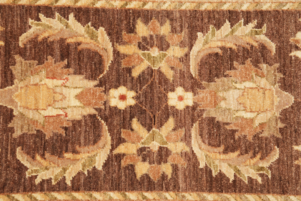 2.7 x 12 Feet Runner Ghazni Wool Zigler Rug #F-4223
