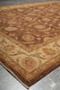 Load image into Gallery viewer, 6 x 9 Organic Wool Chobi Peshawar Rug Warm Brown #PIX-20240