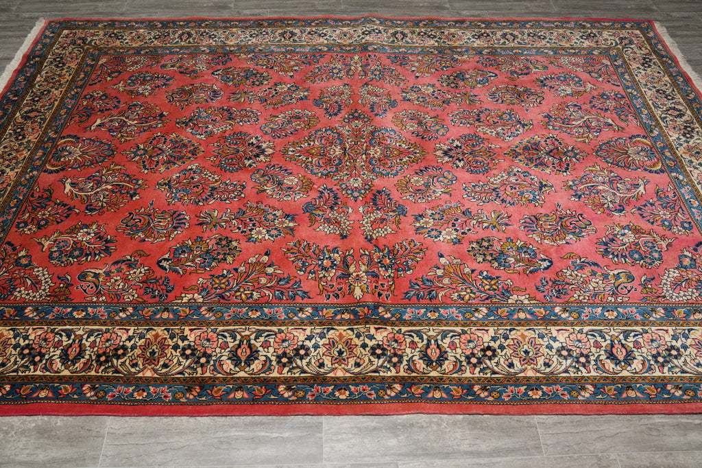 7.3 x 11 Fine Persian Sarouk Rug 72759