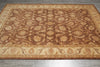 Load image into Gallery viewer, 6 x 9 Organic Wool Chobi Peshawar Rug Warm Brown #PIX-20240