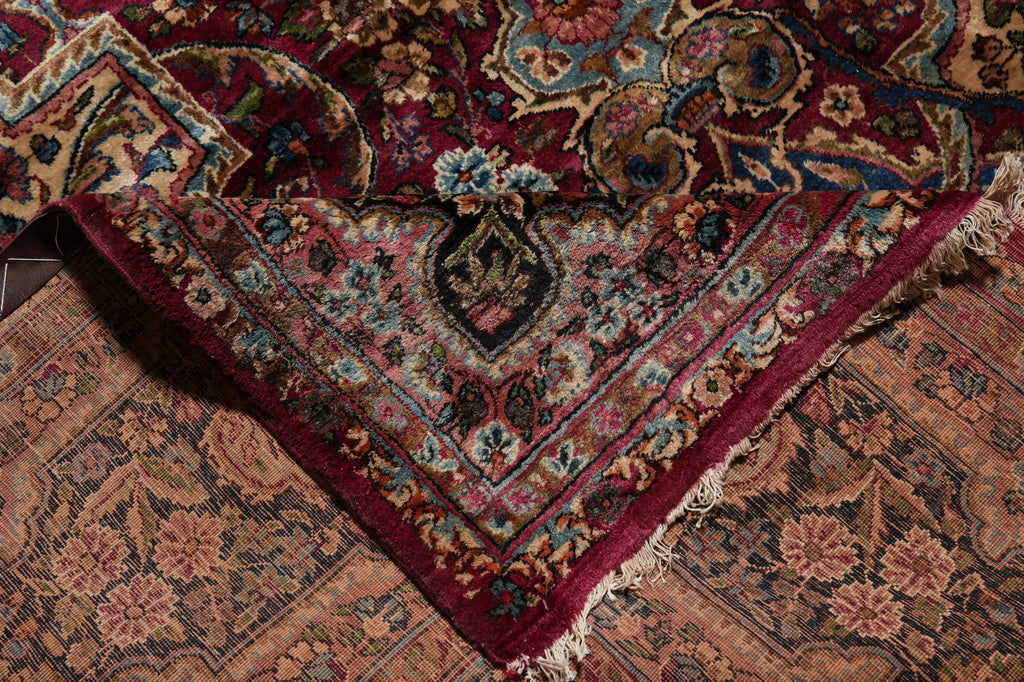 11.5 x 16 Antique Persian Sarouk Kerman Rug #PIX-15092